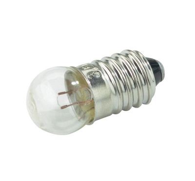 Lampadina 12V 3W E10 Micro Sfera 15X29 Maggiorata IDEALE PER CIRCUITI ELETTRONICI - ESPERIMENTI LABORATORIO SCUOLA