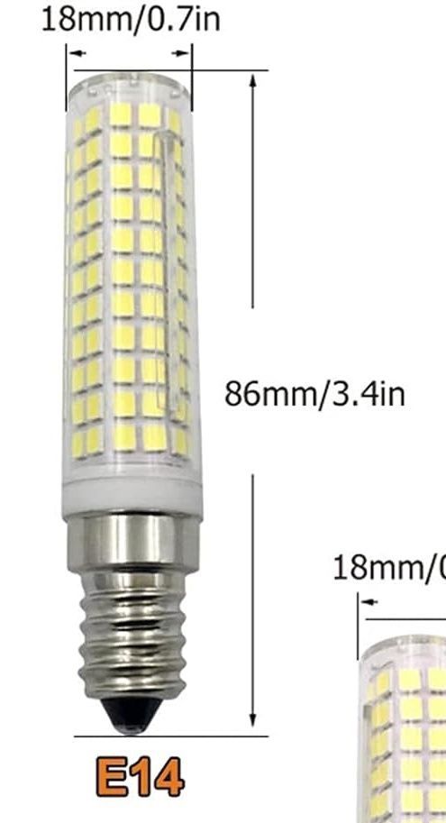 TobeBright Lampadina Ricaricabile USB-C E14 con Telecomando, 3 Temperatura Colore Dimmerabile Lampadine a Batteria con Magnetico per Illuminazione di Emergenza, Campeggio, Luci Notturne(2 Pezzi