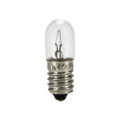 MICRO LAMPADINA ATTACCO E10 TUBOLARE 12V 2W T-10X28