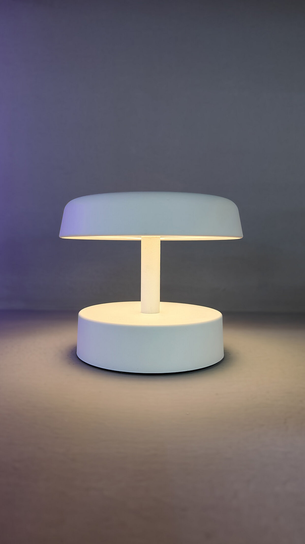 LAMPADA DA TAVOLO TOUCH REGOLABILE IN INTENSITA' - BATTERIA RICARICABILE CON CAVO USB IP44 DI DESIGN