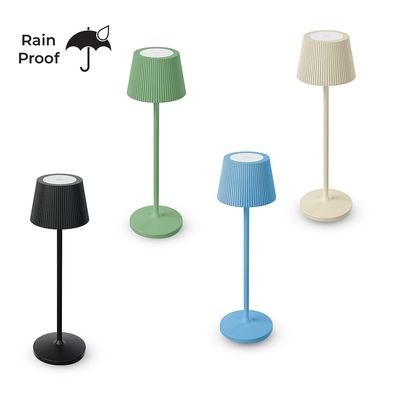 MINI LAMPADA LED DA TAVOLO DIMMERABILE TOUCH - CORPO IN ALLUMINIO - IMPERMEABILE (IP54) RICARICABILE CON CAVO USB INCLUSO - AZZURRO BIANCO CORTEN AVORIO ROSSO BLU VERDE NERO MINI LAMPADA LED DA TAVOLO DIMMERABILE TOUCH - CORPO IN ALLUMINIO - IMPERMEABILE (IP54) RICARICABILE CON CAVO USB INCLUSO - AZZURRO BIANCO CORTEN AVORIO ROSSO BLU VERDE NERO