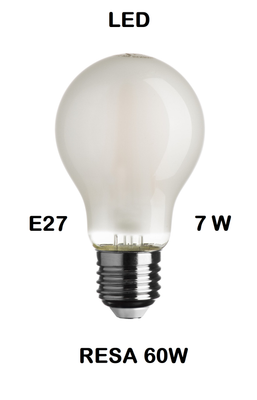 LAMPADINA LED GOCCIA / PERA LED STICK E27 7W (RESA 60W) IN VETRO SATINATO / SMERIGLIATO / SMERIGLIATA LUCE CALDA 2700K WIRELED A FILAMENTO TRASPARENTE LAMPADINA LED GOCCIA / PERA LED STICK E27 7W (RESA 60W) IN VETRO SATINATO / SMERIGLIATO / SMERIGLIATA LUCE CALDA 2700K WIRELED A FILAMENTO TRASPARENTE