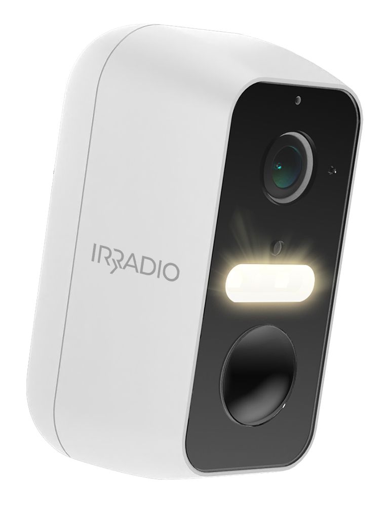 VIDEOCAMERA DI SORVEGLIANZA A BATTERIA LUNGA DURATA DA TAVOLO O PARETE 1080P DOMOTICA CON SENSORE DI PASSAGGIO PIR REGISTRAZIONE SU MICRO SD CARD O CLOUD HOM-IO IRRADIO