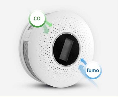 Rilevatore di Fumo e Monossido di Carbonio Rilevatore di Fumo e Monossido di Carbonio