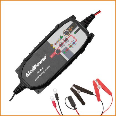 CARICABATTERIE SWITCHING AUTOMATICO 15A 12V E 24V 25-400Ah - SMART BATTERY CHARGER CLX-4 PER BATTERIE AL PIOMBO 12V, 24V E LIFEPO4 12.8V 30-200Ah