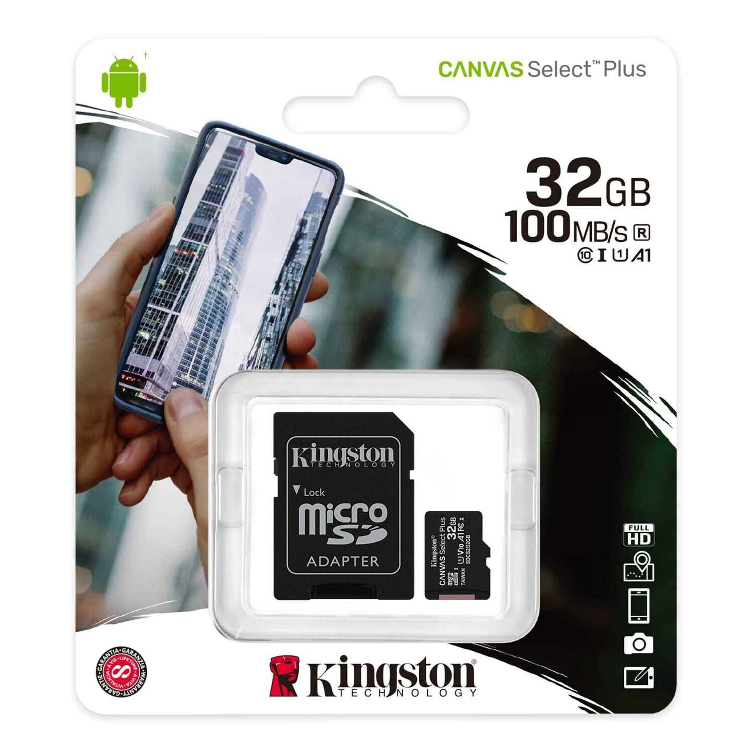 MICRO SD CARD SDHC 32GB CLASSE 10 FULL-HD + ADATTATORE MICRO SD CARD SDHC 32GB CLASSE 10 FULL-HD + ADATTATORE