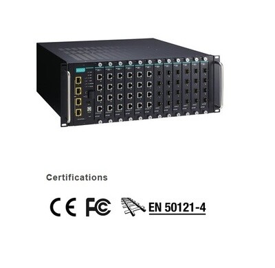 RACKMOUNT SWITCHES - ICS-G7752A-4XG-HV-HV - MOXA - 48G+4 10GBE-PORT LAYER 2 FULL GIGABIT MODULAR MANAGED ETHERNET SWITCHES RACKMOUNT SWITCHES - ICS-G7752A-4XG-HV-HV - MOXA - 48G+4 10GBE-PORT LAYER 2 FULL GIGABIT MODULAR MANAGED ETHERNET SWITCHES