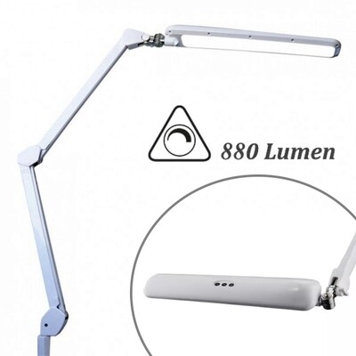 LAMPADA DA TAVOLO PROFESSIONALE A LED DIMMERABILE A 90 LED LAMPADA DA TAVOLO PROFESSIONALE A LED DIMMERABILE A 90 LED