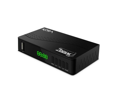 Decoder digitale terrestre ZODIAC KORA per Switch off, Full HD, dvb-t2 hevc h.265 60hz, 10bit, FTA, con presa Scart e Hdmi, Porta usb e telecomando universale 2 in 1 Decoder digitale terrestre ZODIAC KORA per Switch off, Full HD, dvb-t2 hevc h.265 60hz, 10bit, FTA, con presa Scart e Hdmi, Porta usb e telecomando universale 2 in 1