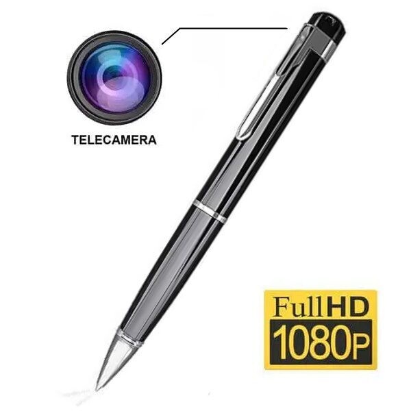 PENNA SPIA CON TELECAMERA E MICROFONO NASCOSTI (SPY CAMERA PEN)