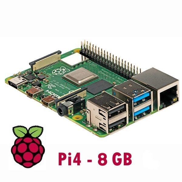 Raspberry Pi 4 Tipo B con 8GB di memoria Raspberry Pi 4 Tipo B con 8GB di memoria
