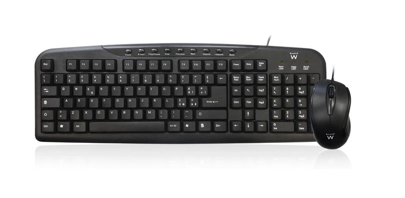 BUNDLE USB TASTIERA MULTIMEDIALE E MOUSE OTTICO ERGONOMICO FORMA AMBIDESTRA, 9 TASTI MULTIMEDIALI PER ACCESSO RAPIDO, CONNESSIONE USB - LAYOUT ITALIANO, QWERTY BUNDLE USB TASTIERA MULTIMEDIALE E MOUSE OTTICO ERGONOMICO FORMA AMBIDESTRA, 9 TASTI MULTIMEDIALI PER ACCESSO RAPIDO, CONNESSIONE USB - LAYOUT ITALIANO, QWERTY