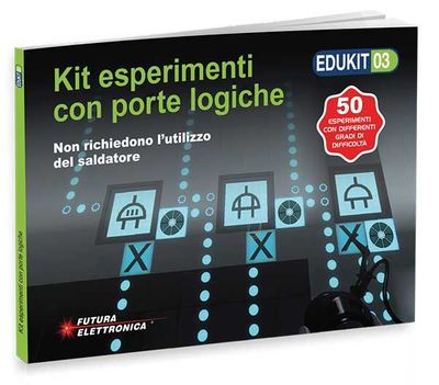 STEM KIT didattico di esperimenti con porte logiche