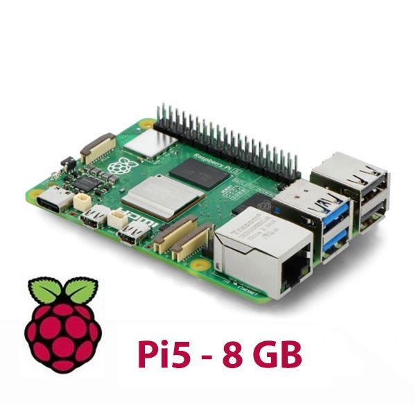 Raspberry Pi 5 versione con 8 GB di memoria Raspberry Pi 5 versione con 8 GB di memoria