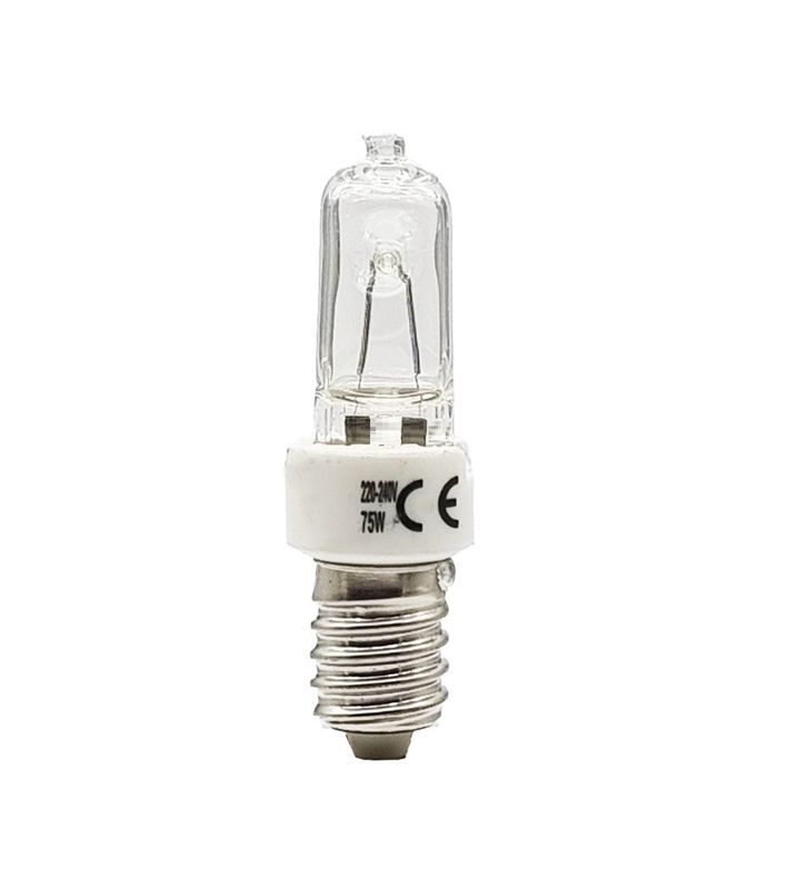 LAMPADINA TUBOLARE ALOGENA E14 250W DIMMERABILE