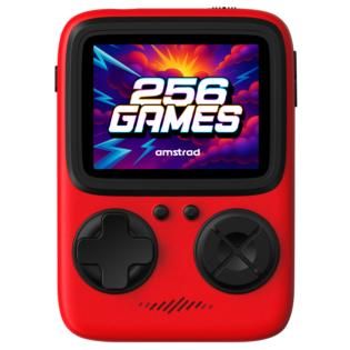 VIDEOGIOCO PORTATILE CON 256 GIOCHI A 8 BIT - BATTERIA AL LITIO RICARICABILE CON CAVO USB-C