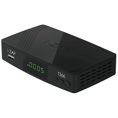 DECODER RICEVITORE DTT DVBT2 HD DA DESK - H265 - Italiano - con telecomando programmabile RICEVITORE DTT DVBT2 HD DA DESK