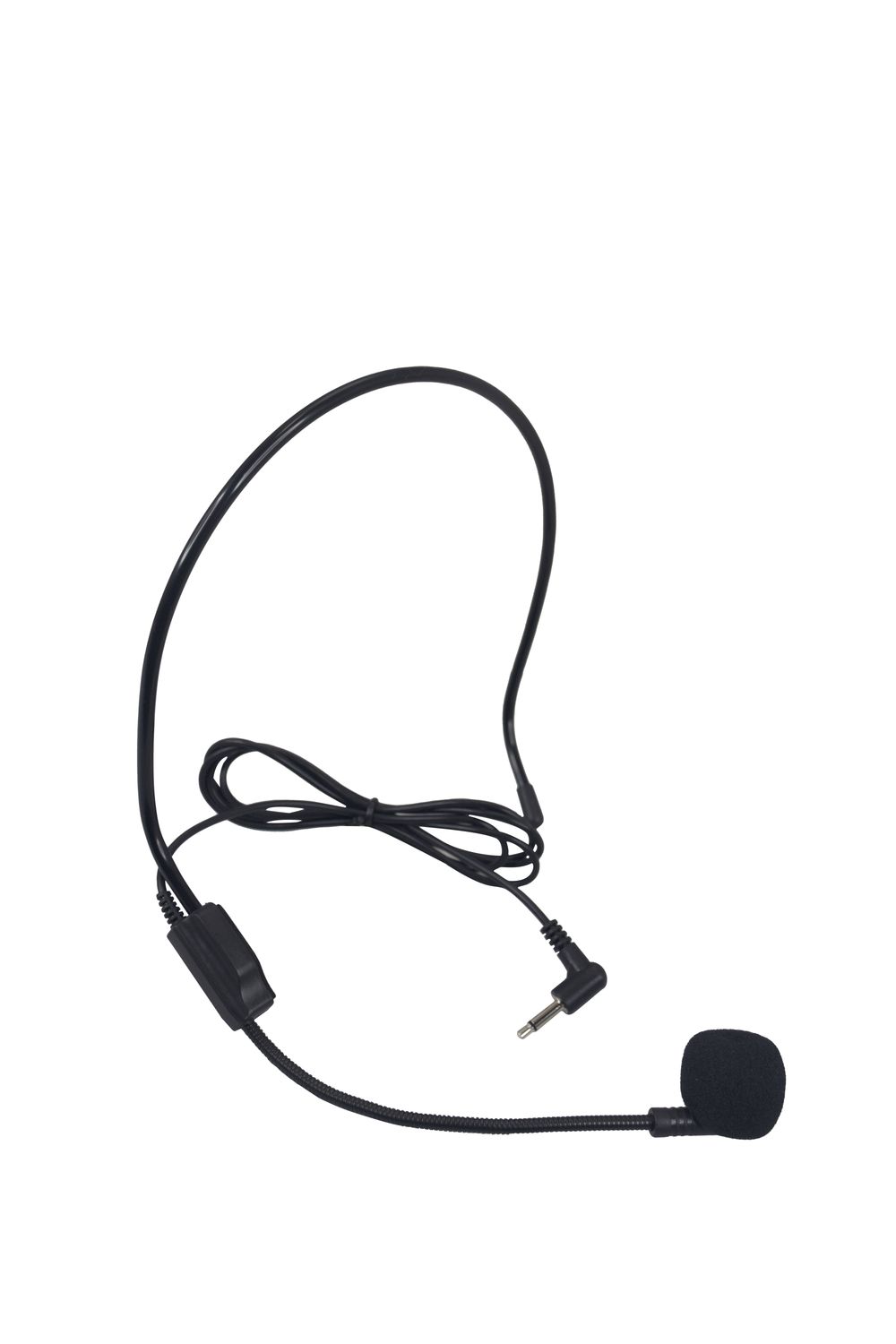 Microfono Ad Archetto A Condensatore Con Spugna Antisoffio - Jack 3.5mm Mono