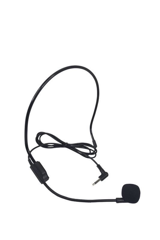 Microfono Ad Archetto A Condensatore Con Spugna Antisoffio - Jack 3.5mm Mono