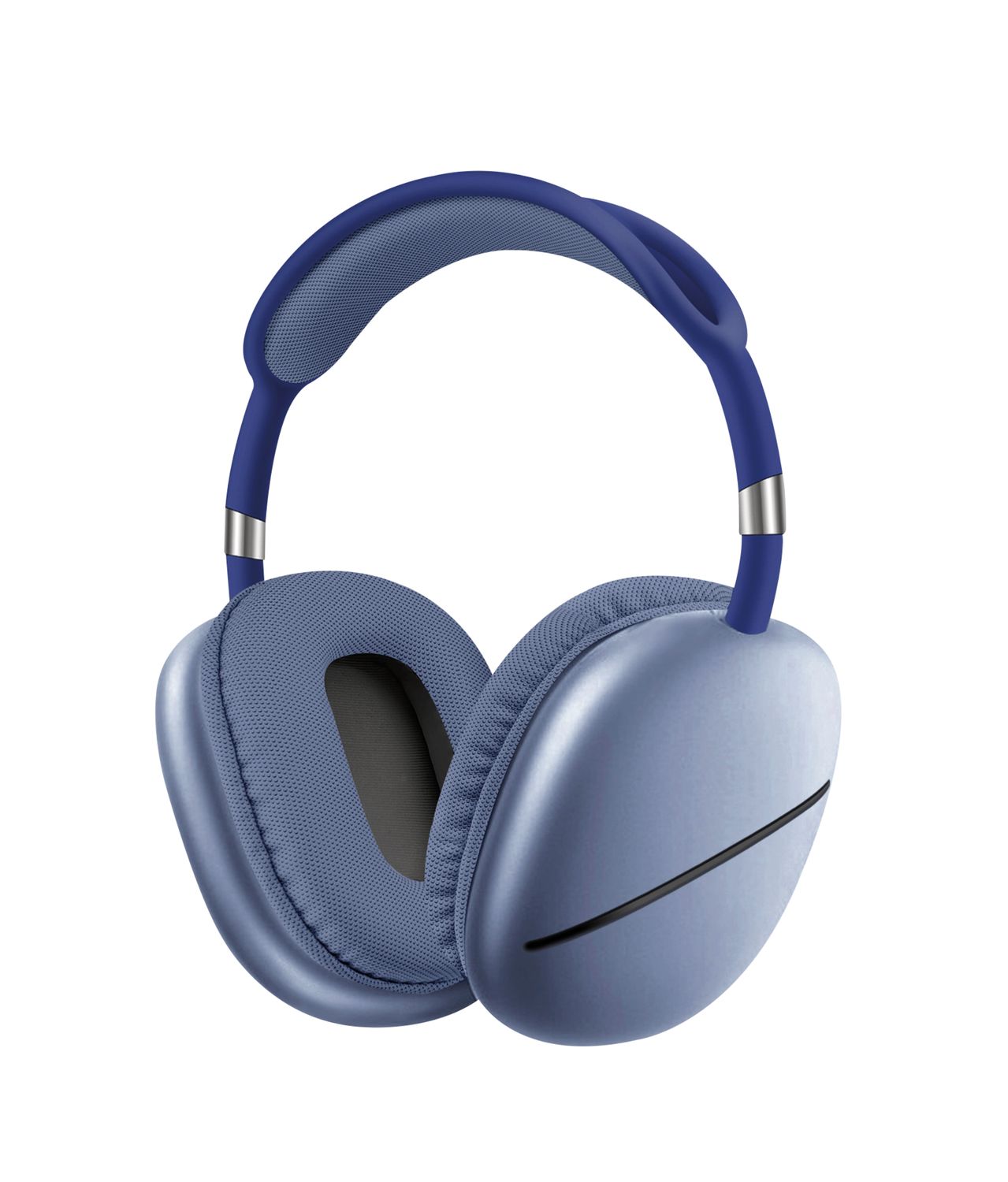 Cuffia Bluetooth di Ultima Generazione Ultrarapida nel Collegamento e dal Consumo Ridottissimo Grazie allo Standard Bluetooth 5.3 Colore Blu