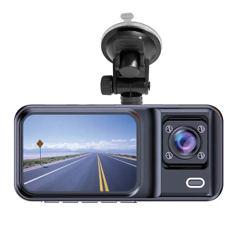 Dashcam Auto Doppia con Telecamera 1080p e Schermo IPS 2″ e G-sensor Per Salvataggio Filmati incaso di impatto. Adatta per Automobilisti e Professionisti del Trasporto (Tassisti, Autisti) Dashcam Auto Doppia con Telecamera 1080p e Schermo IPS 2″ e G-sensor Per Salvataggio Filmati incaso di impatto. Adatta per Automobilisti e Professionisti del Trasporto (Tassisti, Autisti)