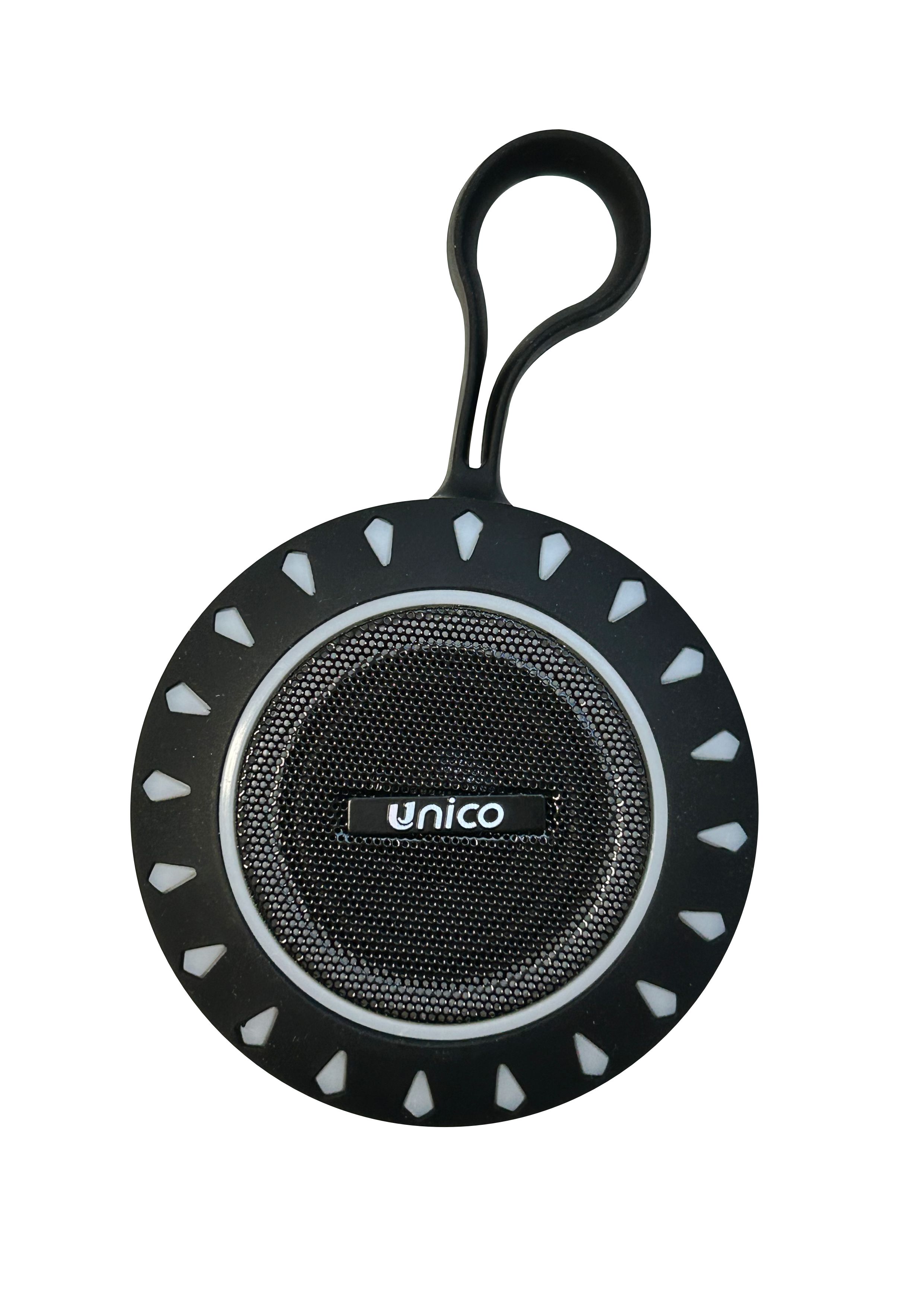 Diffusore Bluetooth Impermeabile IP55 Per Utilizzo all'Aperto. Bluetooth 5.3. Autonomia in Standby 300 Ore. Luminoso. Lettore microSD