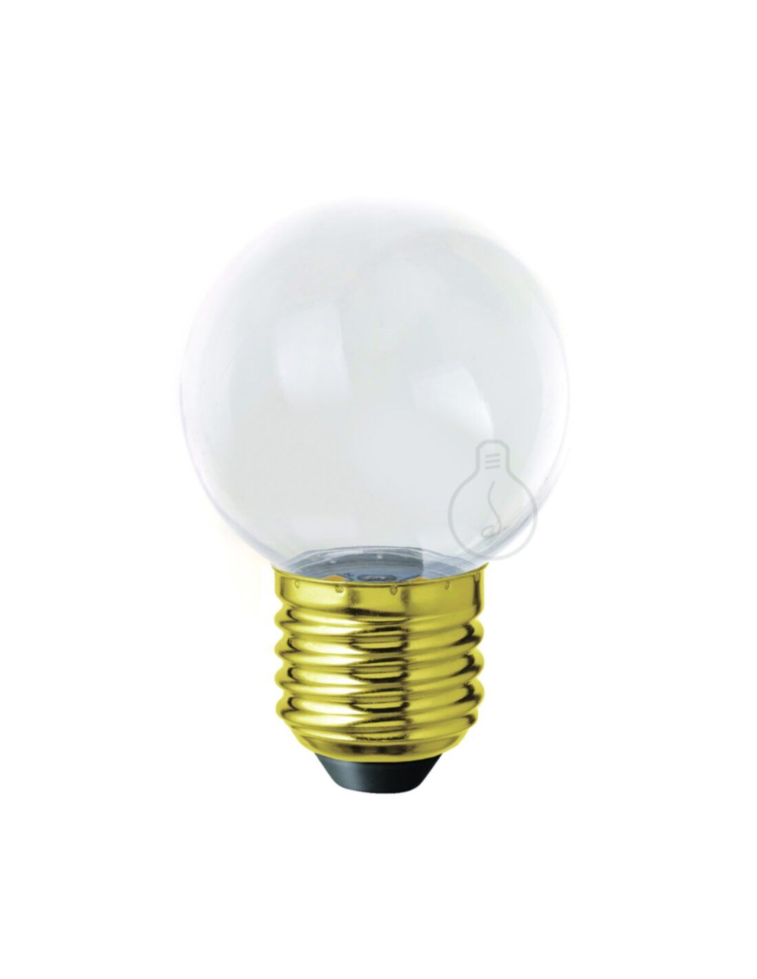 Lampadina LED Piccola - Mini Sfera / Sferetta / Pallina E27 1W Luce Calda TRASPARENTE, G45 Per Ghirlande e Catenarie e Decorazioni Festose. Lampadina LED Piccola - Mini Sfera / Sferetta / Pallina E27 1W Luce Calda TRASPARENTE, G45 Per Ghirlande e Catenarie e Decorazioni Festose.