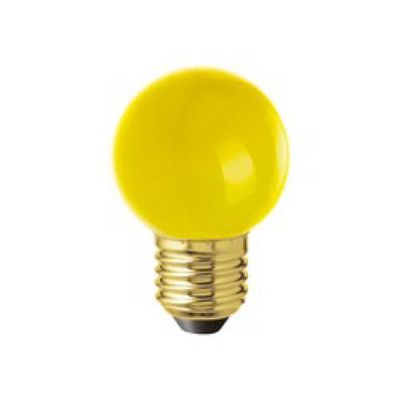 Lampadina LED Piccola - Mini Sfera / Sferetta / Pallina E27 1W Luce Calda GIALLA / GIALLO, G45 Per Ghirlande e Catenarie e Decorazioni Festose. Lampadina LED Piccola - Mini Sfera / Sferetta / Pallina E27 1W Luce Calda GIALLA / GIALLO, G45 Per Ghirlande e Catenarie e Decorazioni Festose.