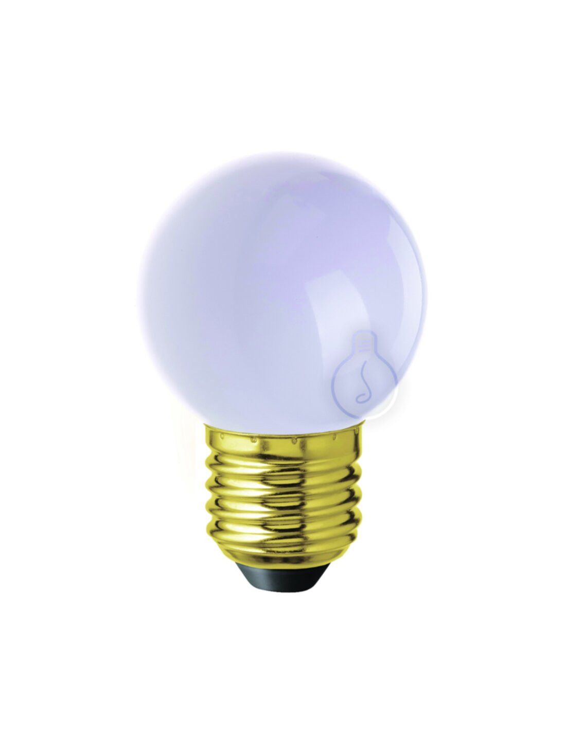 Lampadina LED Piccola - Mini Sfera / Sferetta / Pallina E27 1W Luce Calda BIANCO LATTE / OPALINA / OPALE / SILICA / MILK / FULL LIGHT, G45 Per Ghirlande e Catenarie e Decorazioni Festose. Lampadina LED Piccola - Mini Sfera / Sferetta / Pallina E27 1W Luce Calda BIANCO LATTE / OPALINA / OPALE / SILICA / MILK / FULL LIGHT, G45 Per Ghirlande e Catenarie e Decorazioni Festose.