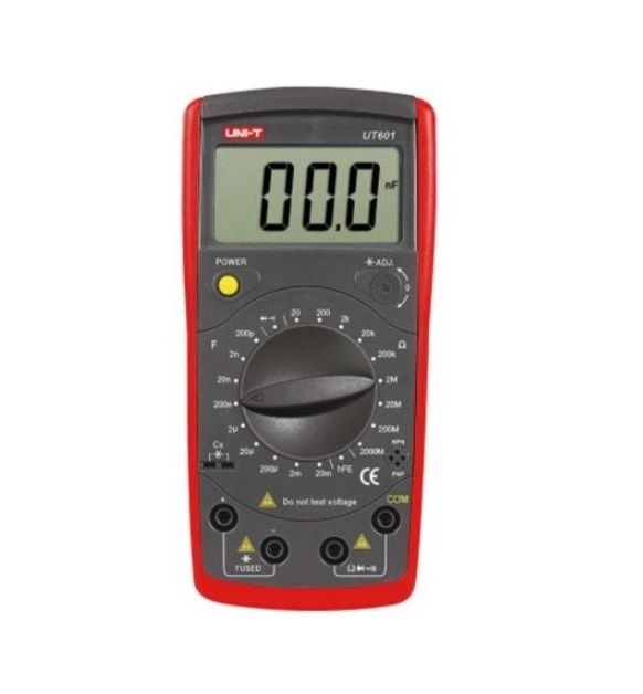 CAPACIMETRO/OHMETRO DIGITALE UNI-T UT601