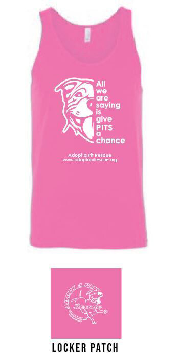 Give Pits A Chance | Womens Tank (Purple, Pink, Teal)
