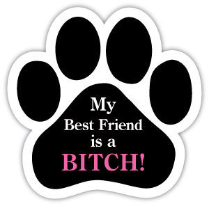 My best friend is a bitch!
