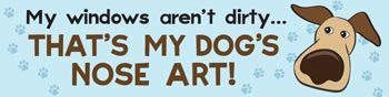 Nose Art (Large) Magnet