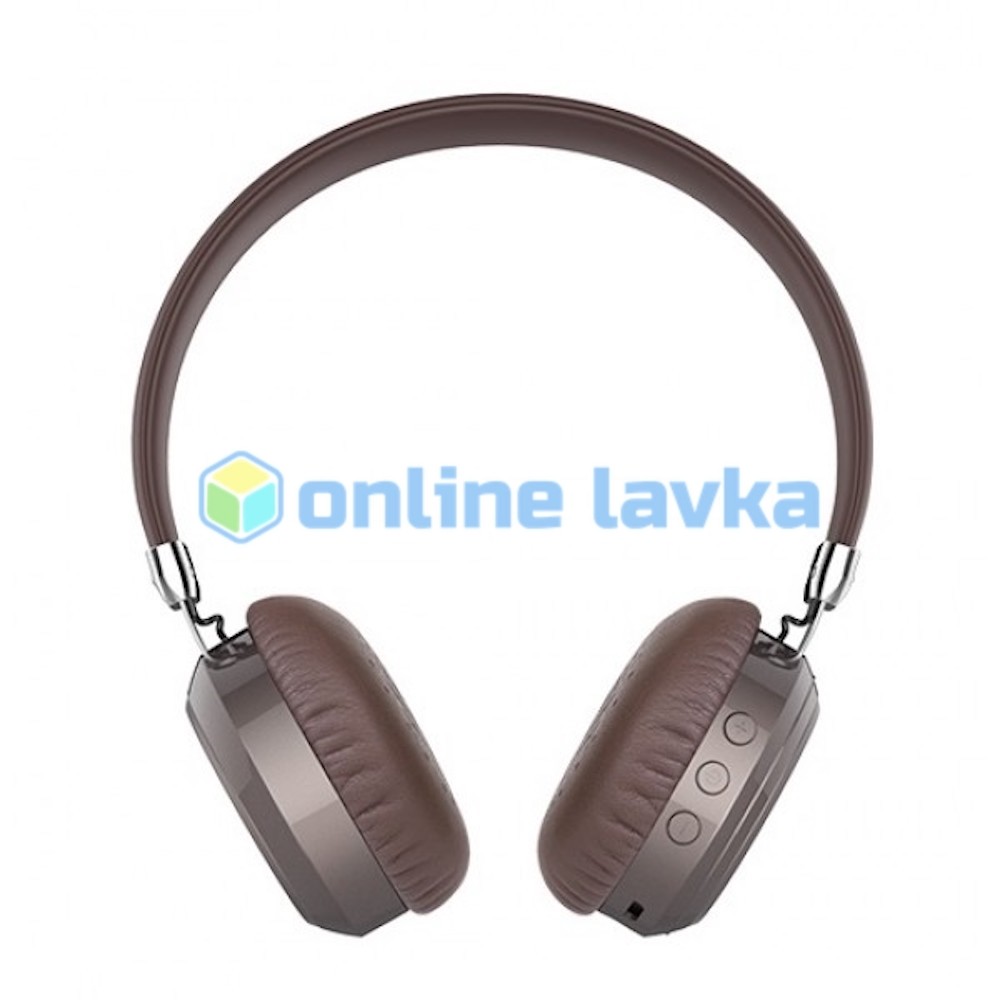 Наушники Bluetooth Hoco W13 Fanmusic Brown
