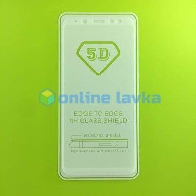 Защитное стекло для Samsung A6 5D White