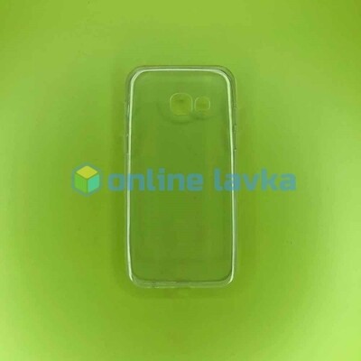 Чехол силикон для Samsung A3 2017 прозрачный