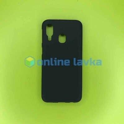 Чехол силикон Activ для Samsung A40 черный Чехол силикон Activ для Samsung A40 черный