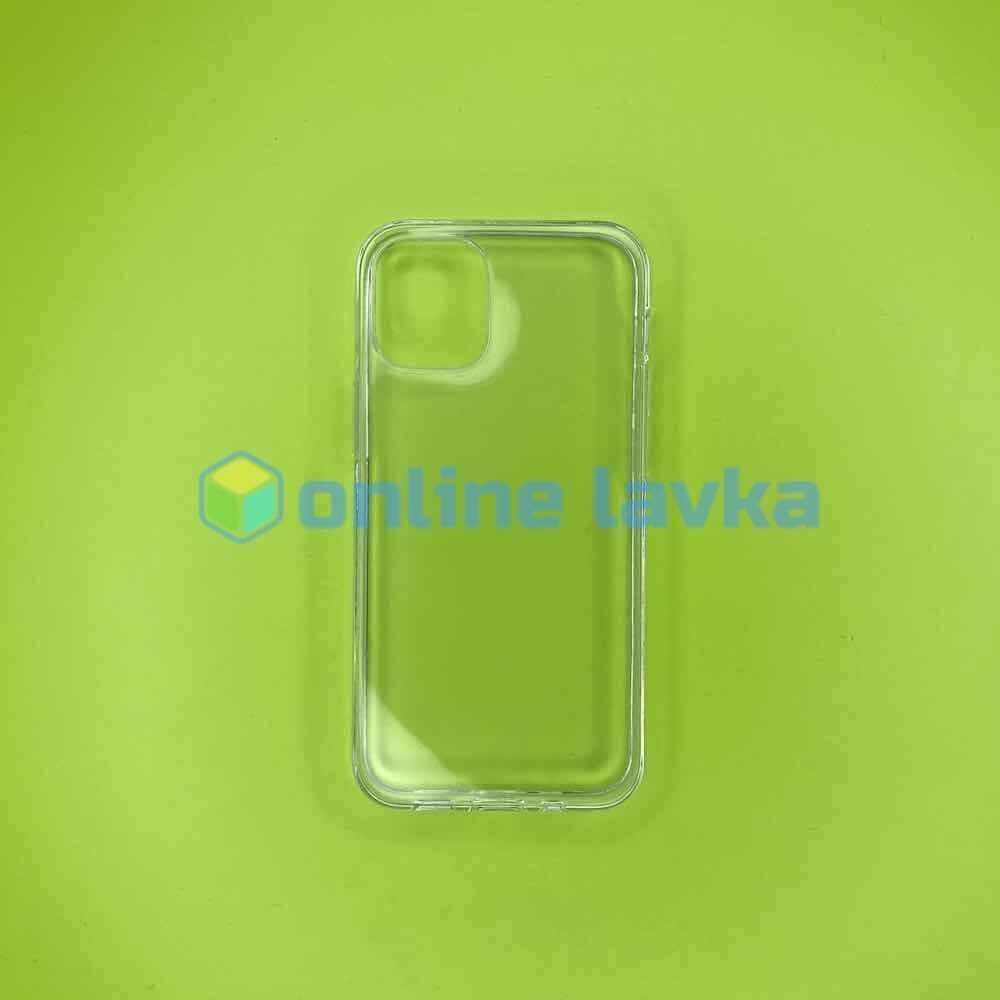 Чехол силикон плотный для iPhone 12 5.4 Clear