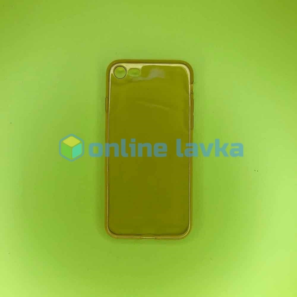 Чехол силикон для iPhone 7, 8, SE2 Yellow