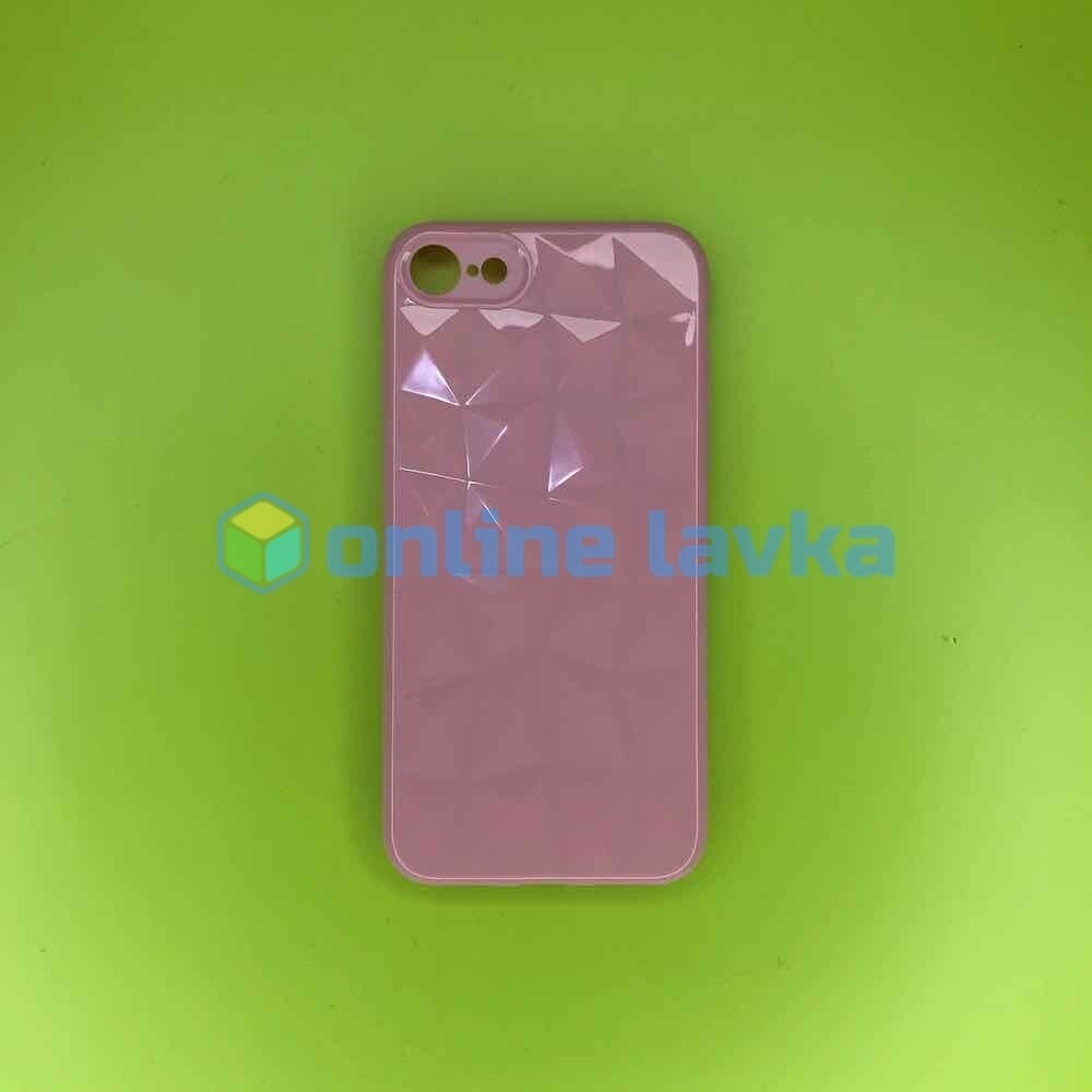 Чехол силикон sc072 для iPhone 7, 8, SE2 Pink