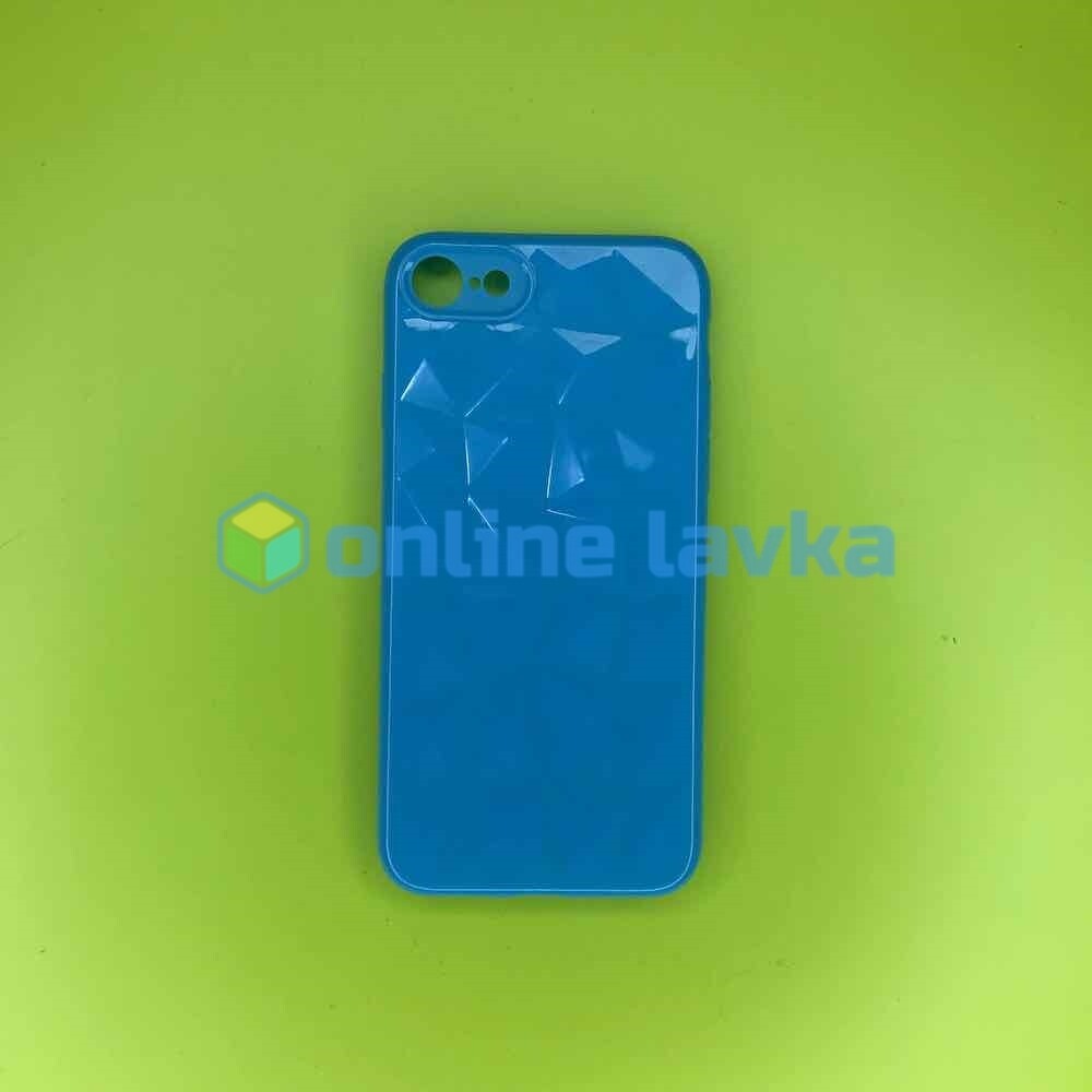 Чехол силикон sc072 для iPhone 7, 8, SE2 Blue