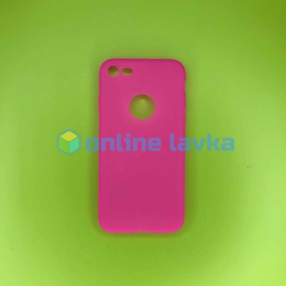Чехол силикон для iPhone 7, 8 Pink
