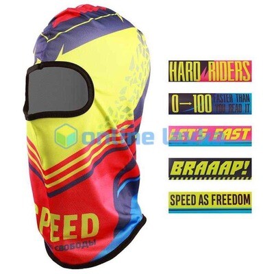 Балаклава Speed + 5 наклеек Балаклава Speed + 5 наклеек