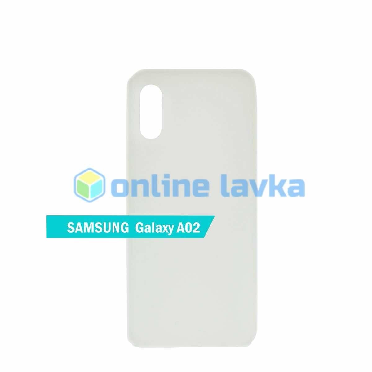 Чехол для Samsung A02 / M02 TPU белый