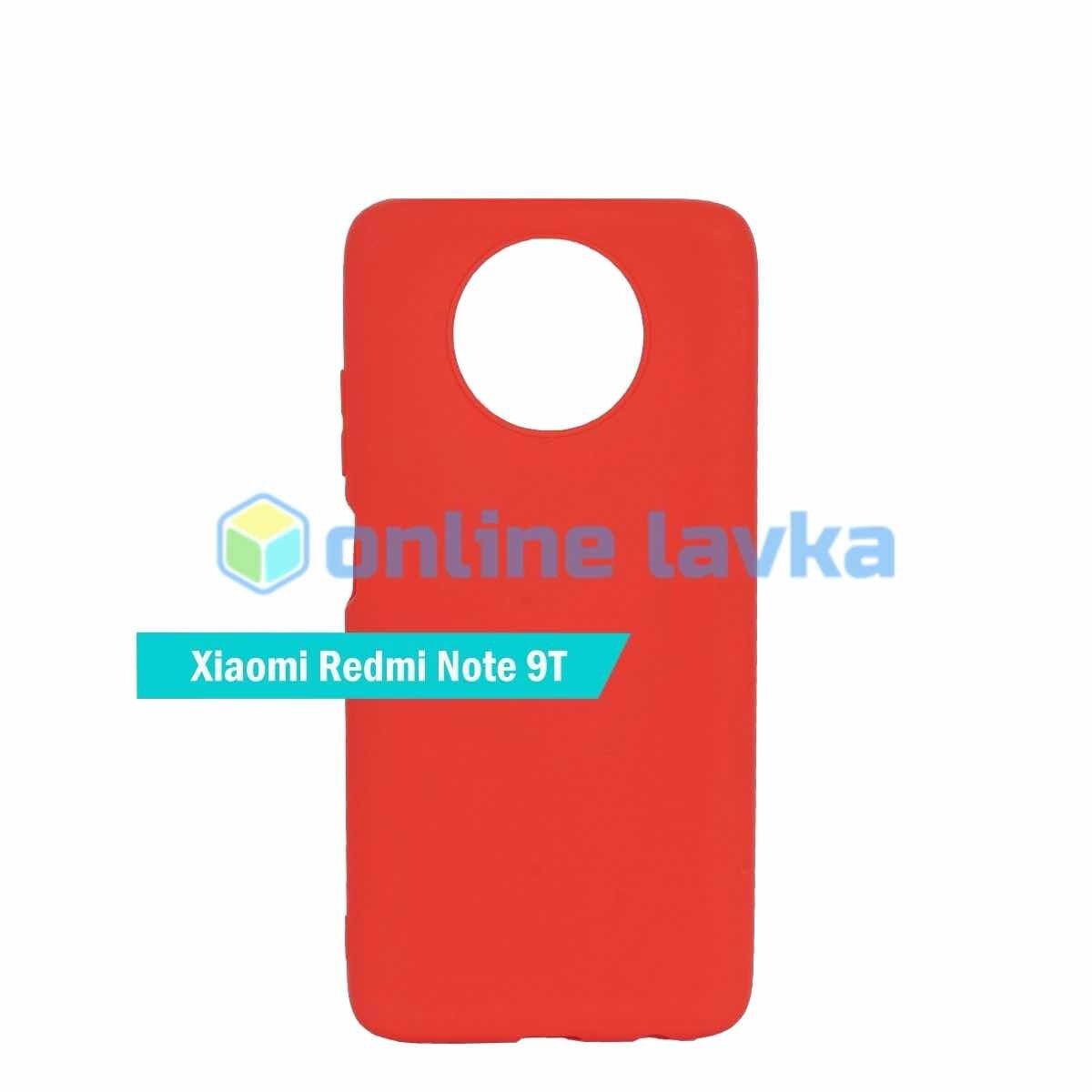 Чехол для Xiaomi Redmi Note9T TPU красный