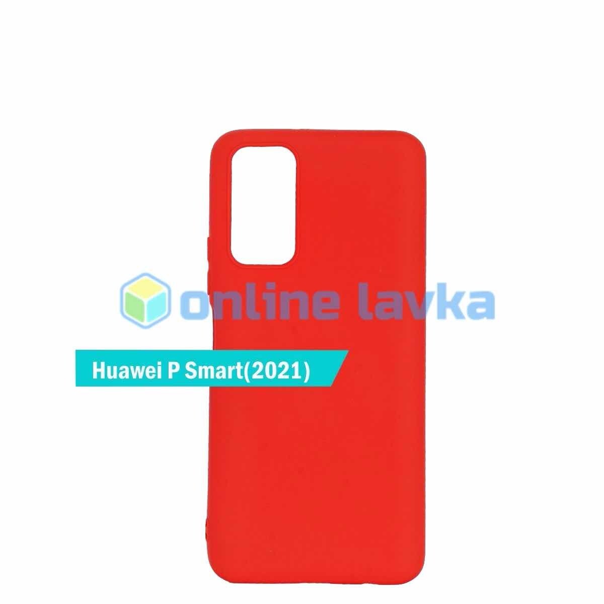 Чехол для Huawei Y7a / PSmart 2021 TPU красный