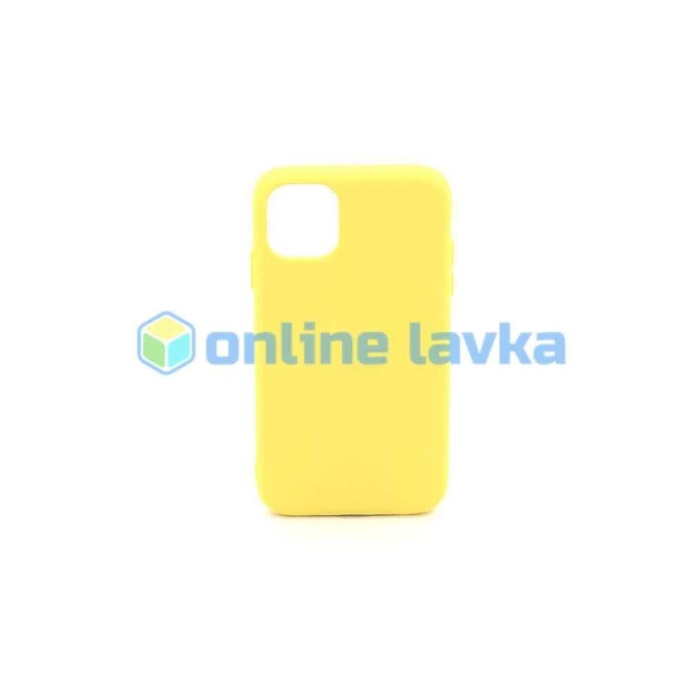 Чехол силиконовый Case для iPhone 11 Pro желтый №41