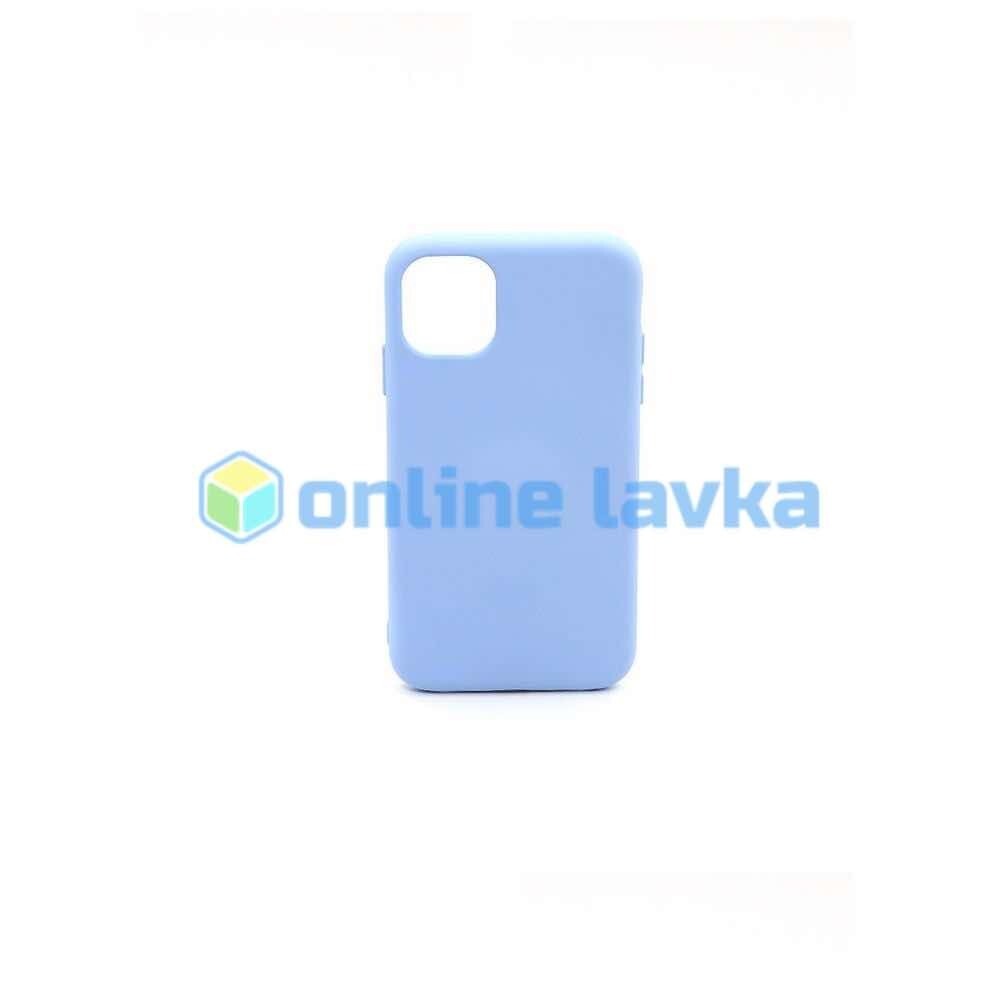Чехол силиконовый Case для iPhone 11 Pro голубой №42