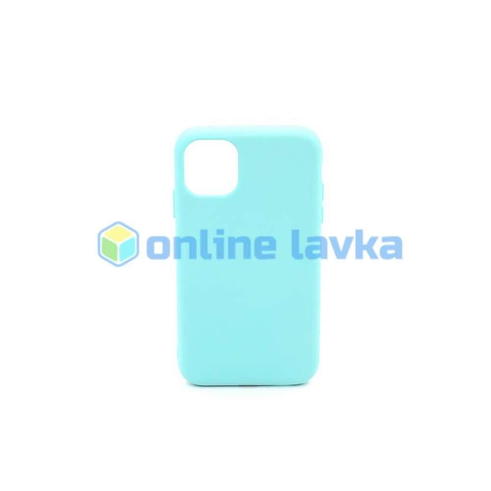 Чехол силиконовый Case для iPhone 11 Pro голубой №8