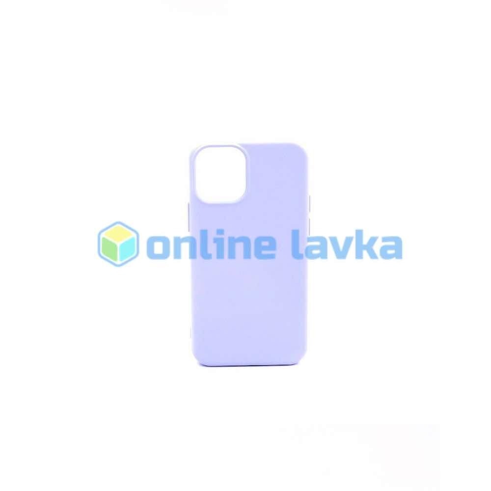Чехол силиконовый Case для iPhone 12 mini лаванда №11